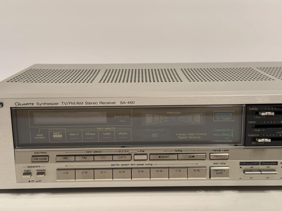 Technics SA-460 Quartz Synthesizer Stereo Receiver — Made In Japan — Works Great - Image 2 of 4