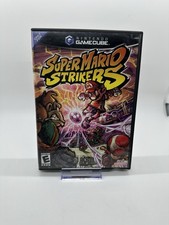 Super Mario Strikers Nintendo GameCube, 2005 Complete CIB Manual TESTED W Insert