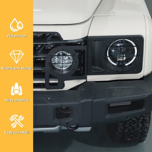 Front Headlight Fog Lamp Guard Protection Cover For INEOS Grenadier 2022-2026 - Picture 22 of 23