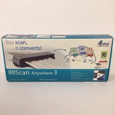 IRIScan Anywhere 3 Mobile Scanning Solution Office Paperless Scanner READ