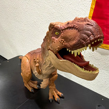 Large Brown T-Rex Dinosaur Pretend just the dinosaur Large Dinosaur Figure