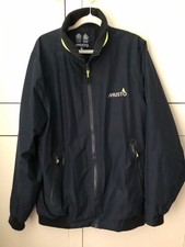 MUSTO GORETEX SEGEL BOMBER JACKE LARGE Brustumfang 42" navy reproofed sehr guter Zustand
