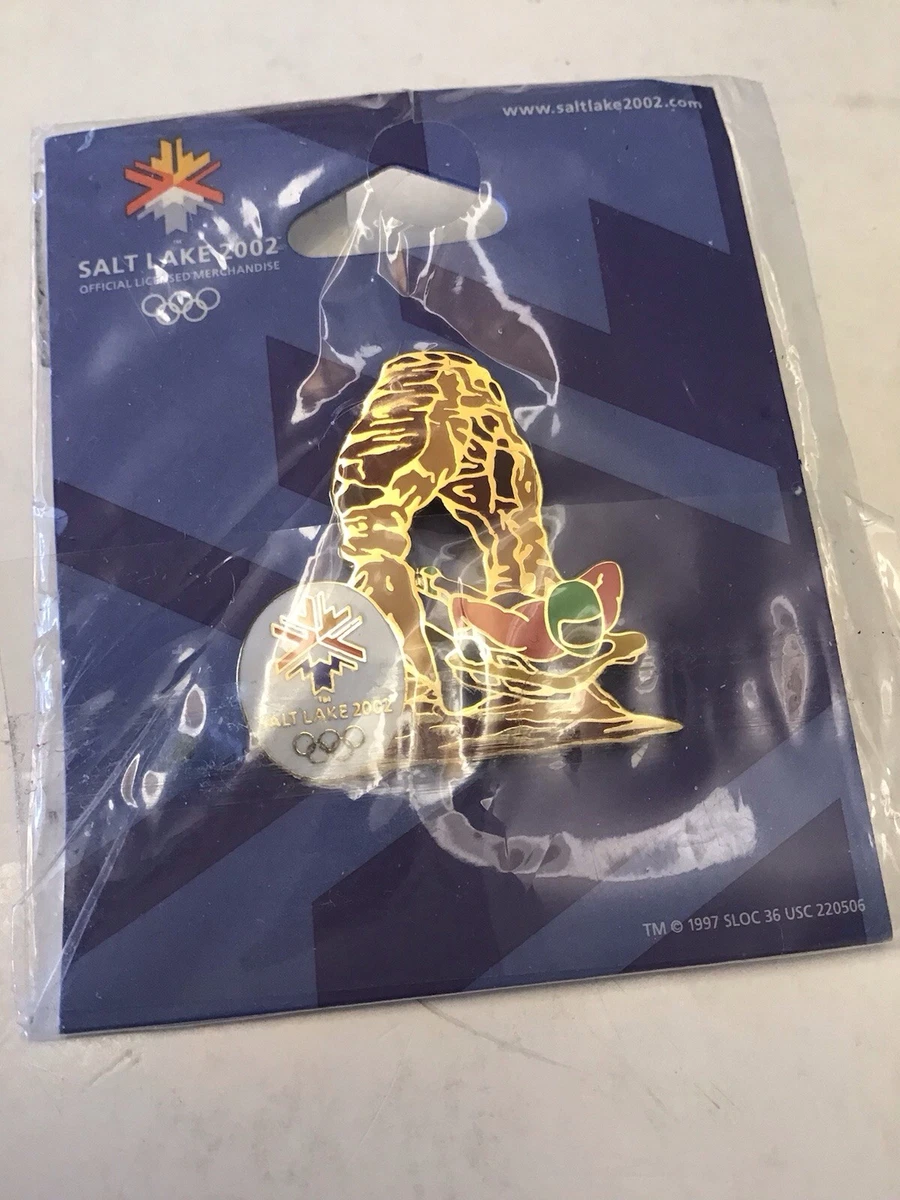 Pin's / épingle Des Jeux Olympiques De Salt Lake City 2002 - Edition Tech Illustrée - Rare