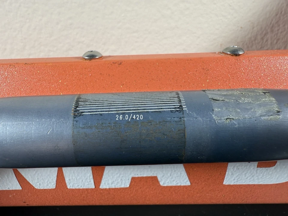 Profile Design Silver Drop Bars 1 Inch 420 Wide Bull Horns - Image 4 of 4