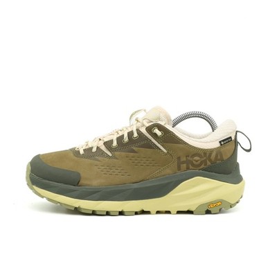 Hoka One Herren Kaha Low GTX Schuhe Oliv Leder Low-Top Wanderschuhe EU 40 2/3