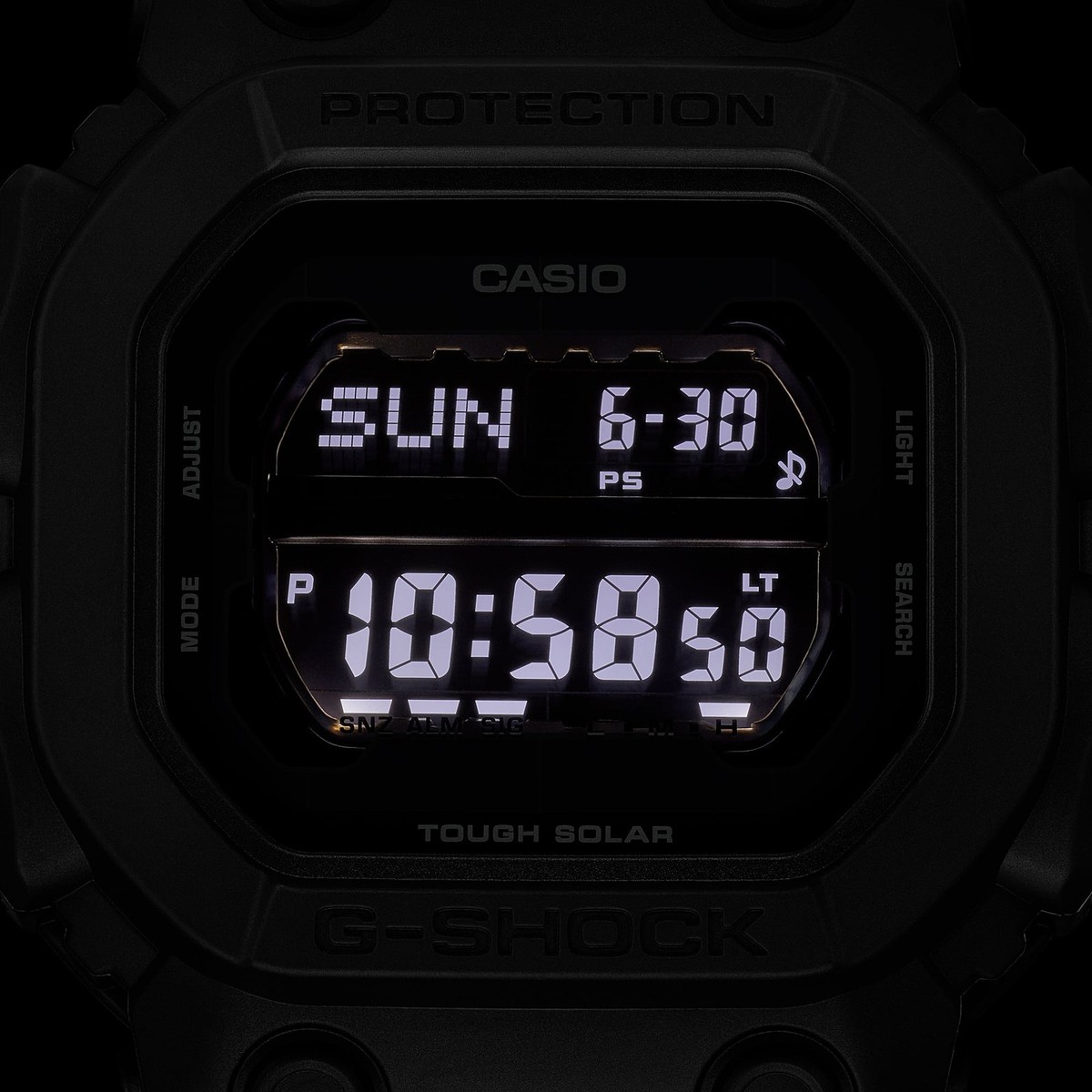 Casio G-Shock GX-56UBB-1 GX-56 Series Black Resin Watch GX56UBB-1