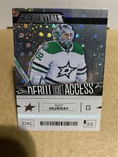 2023-24 Credentials Debut Ticket Access /999 Tier 1 Matt Murray #139 Rookie RC