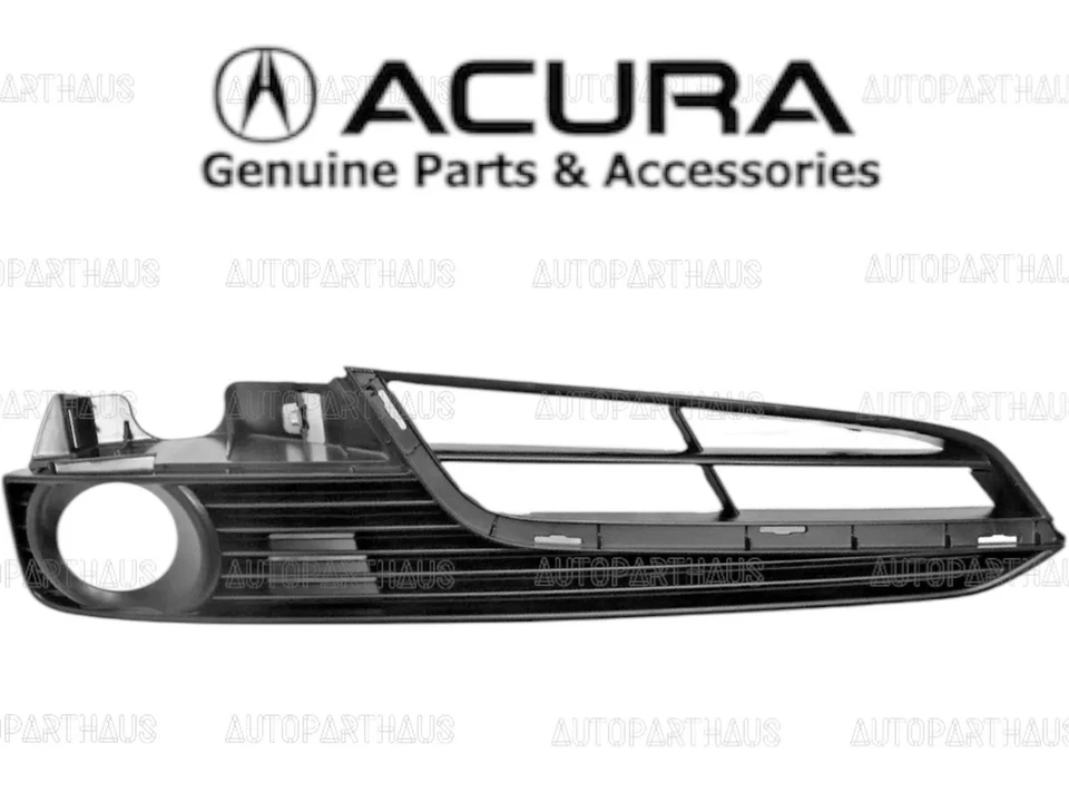 12-14 ACURA TL PARACHOQUES DELANTERO IZQUIERDO Y DERECHO LUZ ANTINIEBLA PARRILLA CUBIERTA BISEL NUEVO OEM Foto 3 de 3