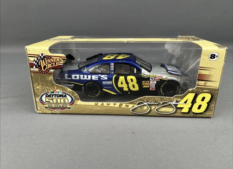 Winner's Circle 2008 escala 1/24 Jimmie Johnson #48 Lowe's Daytona Impala SS NUEVO EN CAJA Foto 3 de 4