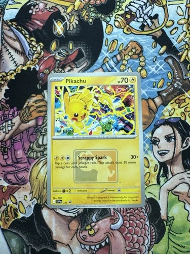 Pokemon Pikachu World Championships Celebration Event WINNER Promo SVP225 NM