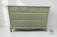 Stag Minstrel Vintage Green Chest Of Drawers - Sideboard - Solid Wood