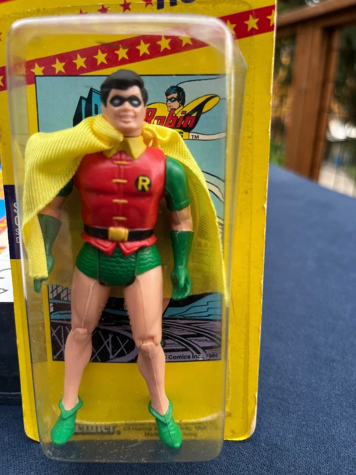 Robin Vintage Kenner DC Super Powers 1986 - Estado perfeito em cartão fino - Imagem 2 de 4