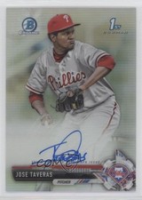 2017 Bowman Chrome Prospect Auto Refractor 82/499 Jose Taveras #CPA-JT Auto 0l2