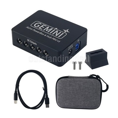   New USB3.0 Mini Power Hub Box with Height Increasing Dovetail Plate ot25 #ea
