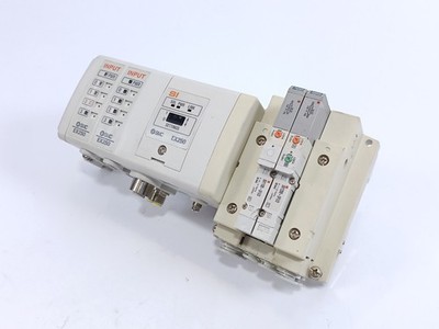 SMC EX250-SEN1 Serial Interface Unit w/ 2x EX250-IE3, SV110-5FUD & SV1200-5FUD