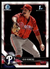 2018 Bowman Chrome Prospects JoJo Romero Philadelphia Phillies #BCP111