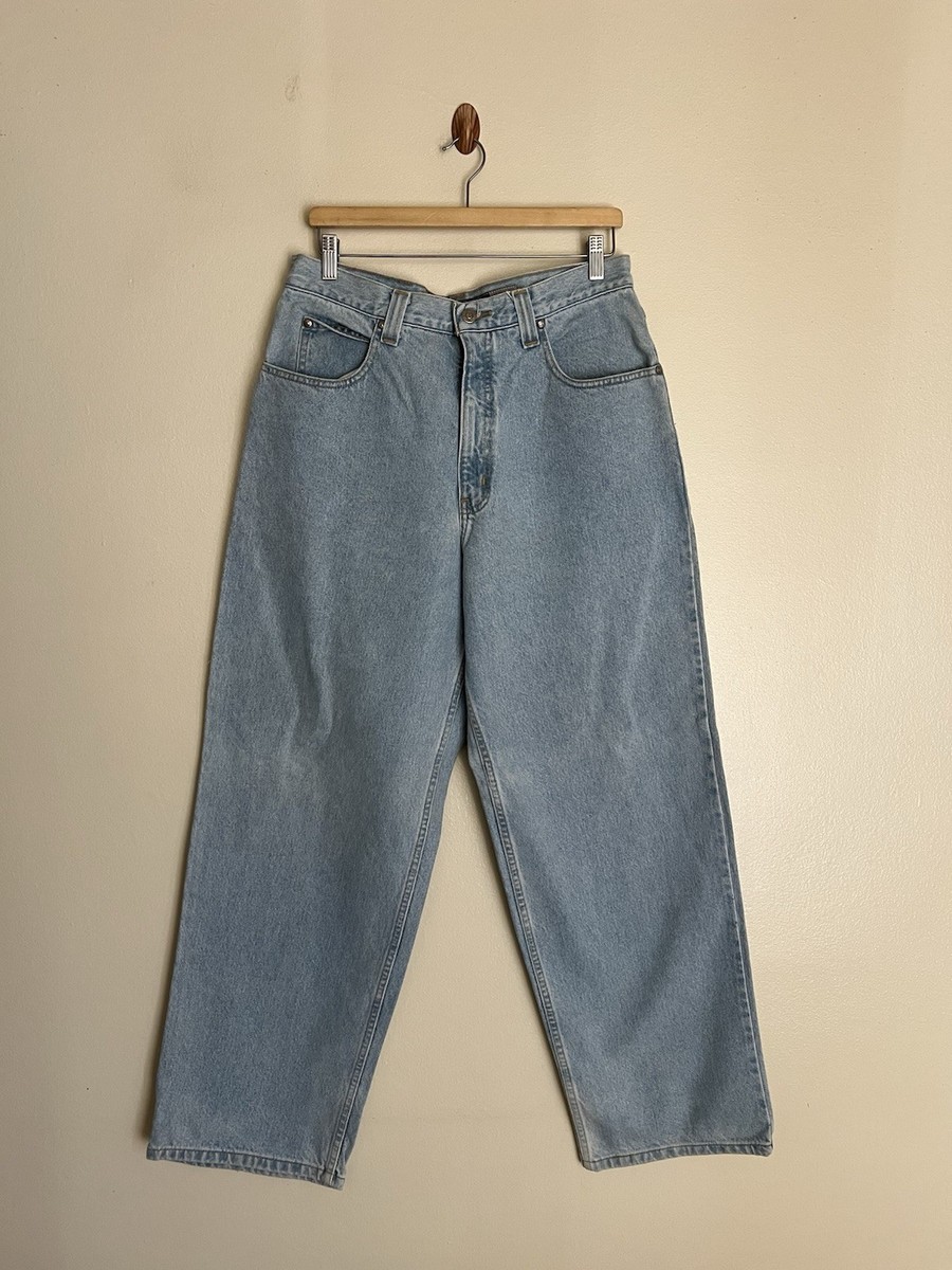 Vintage Anchor Blue Jeans Mens 32 Blue Beyond Baggy Wide Leg Denim