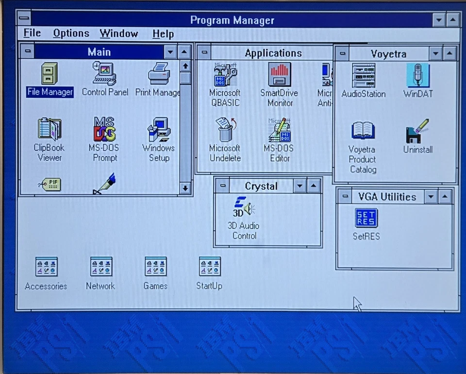 Seltener IBM PS/1 Investor 486 DOS Win 3.11 Gaming PC 3.5 5.25 Floppy CD Video Sound - Bild 3 von 4