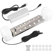 12 Head Floating Ultrasonic Mist Maker Pond Mister Fogger Atomizer 9000ml/h