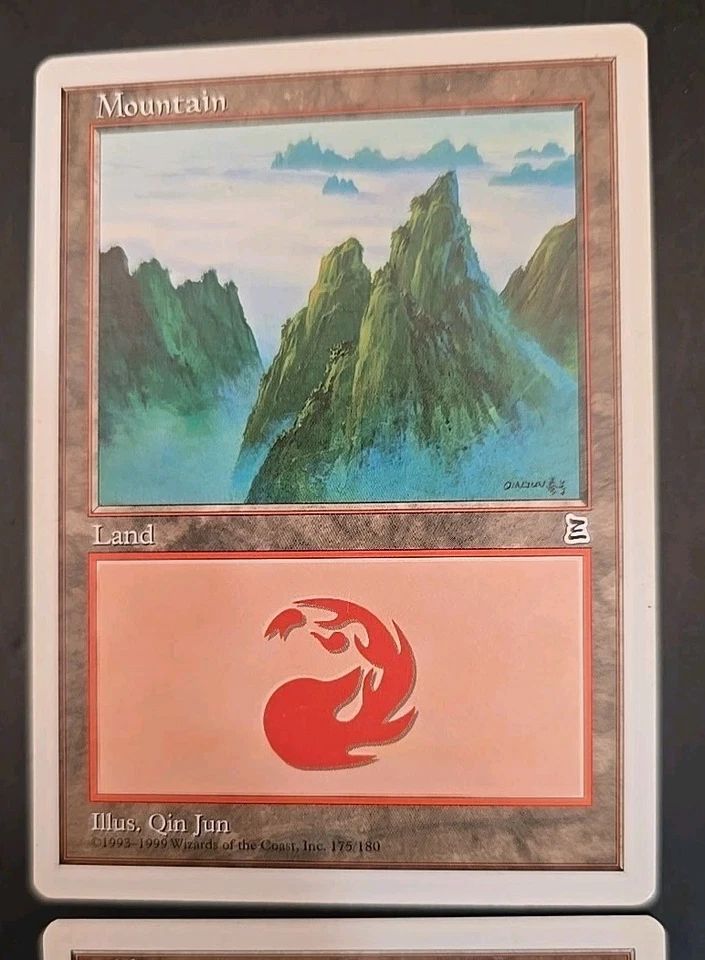 Mountain (177) Portal Three Kingdoms MTG Regular (4 Cards) - Image 4 of 4