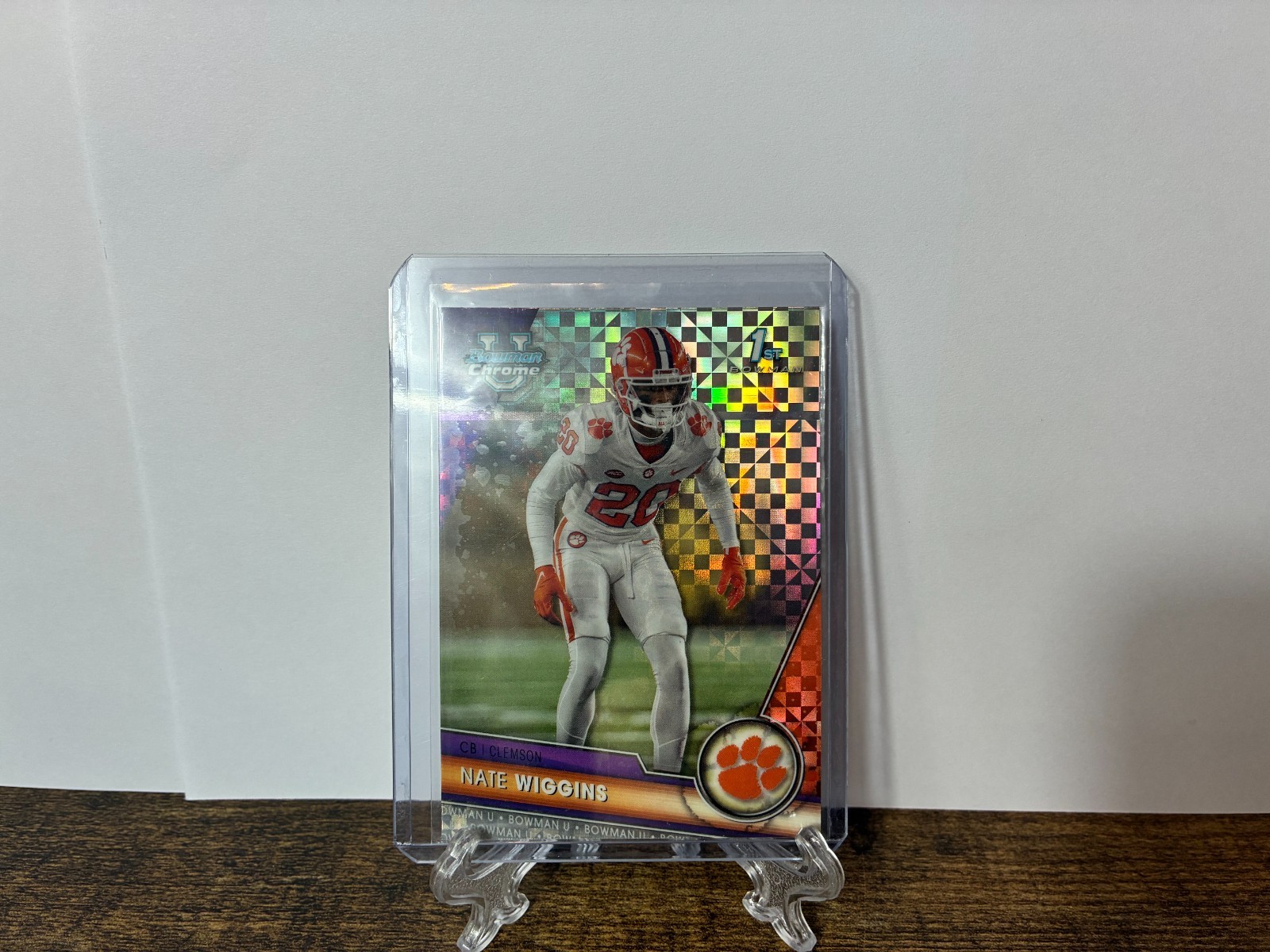 2023 Nate Wiggins Clemson Topps #35