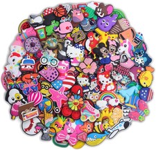 50,100 PCS Non-Repeat Shoe Charms, Shoe Decoration Party Gifts for Boys Girls Ki
