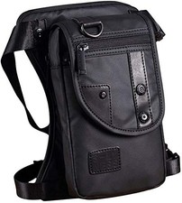 Oxford Hiking Waist Pack Motorcycle Drop Leg Bag for Men Women Bike Riding