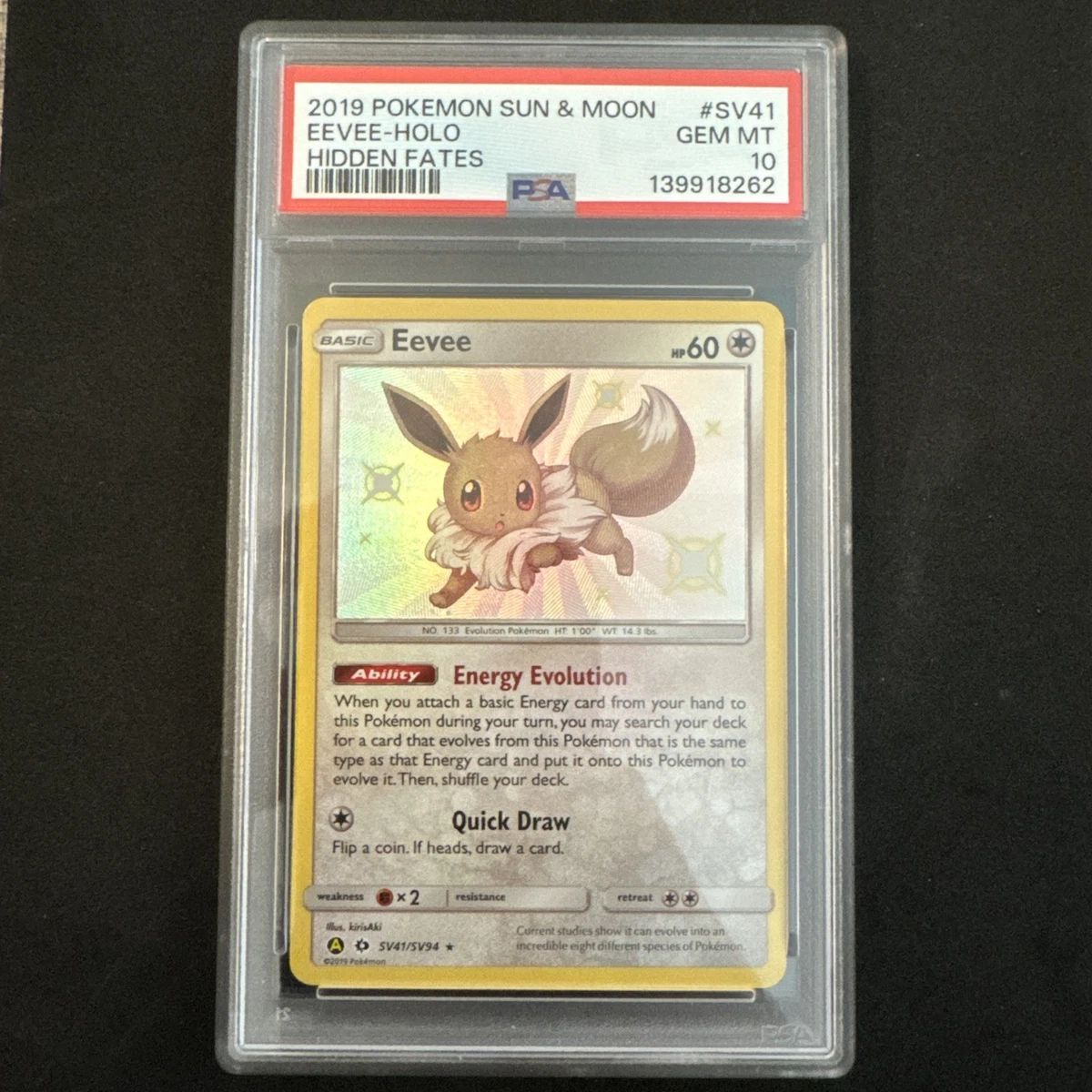 Pokémon TCG Professional Sports Authenticator (PSA) Shiny Holo