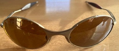 Oakley A Wire Vintage Watch Gold Frame Initial Model Unisex Rare 90s