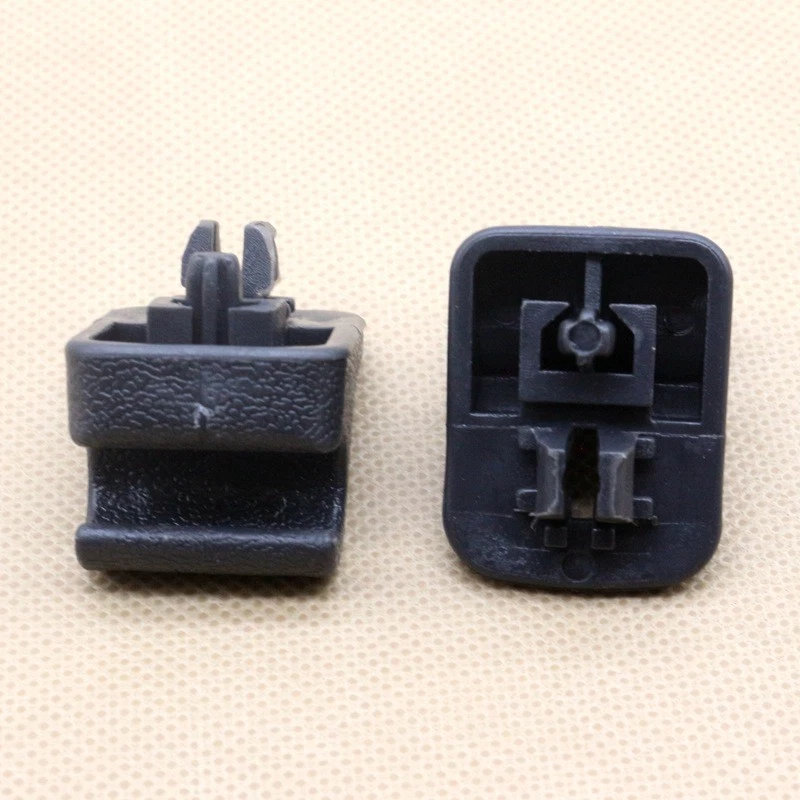 2 Clip de soporte de retención de parasol negro para Nissan Frontier Xterra 01-04 Foto 3 de 4