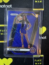 2024 Panini Prizm WNBA - Rickea Jackson #144 Blue Velocity Prizm (RC)