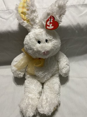 Ty Classic Harewood Easter Bunny NWT Rare White Rabbit Plush Toy Animal Cute