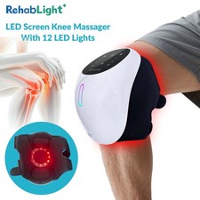 3-in-1 Knee Massager Heat Vibration Red Light for Home Office Knee Sore Pain