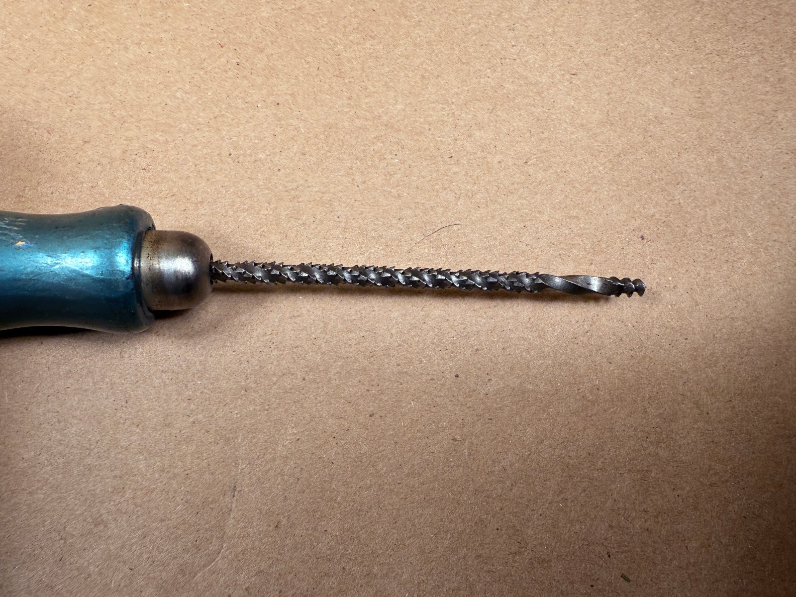 Vintage German File Rasp Stickleback 7" Coastal Woodworking Tool FREE SHIPPING