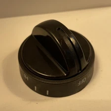 Premier Range Stove Burner Knob, Black KIP6T13