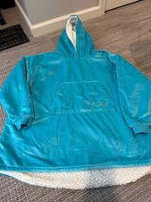 The Comfy Jr, aqua color. One size fits most youth.