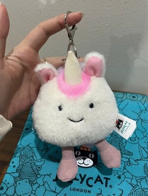 Soft Unicorn Plush Bag Charm Keychain Jellycat Cute Collectible NWT 2026