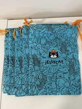 5 X AUTHENTIC Jellycat Dust Bag Small 7.5'' 10.5 '' Storage Bag