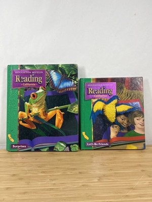 Houghton Mifflin Reading 英語  アメリカ 教科書 Houghton Mifflin Reading California Lot of 2 Level 1.2 & 1.3 | eBay