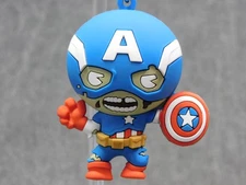 Marvel Zombies NEW * Captain America Clip * Blind Bag Series 2 Key Monogram