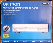 Oritron Dvd CD Player With manual and Remote NEW open box DVD4119