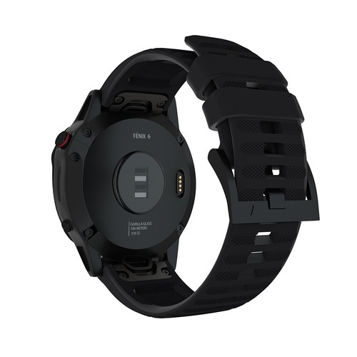 Premium Silicone Quick Watch Band Easy Fit Strap For Garmin Fenix 7/6 Epix - Photo 10 sur 19