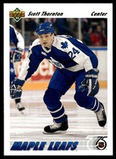 1991-92 Upper Deck Scott Thornton Toronto Maple Leafs #353