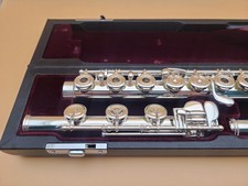 YAMAHA 684H FLUTE OVERHAULED Demo video YFL-684 Silver 925 Mint Condition