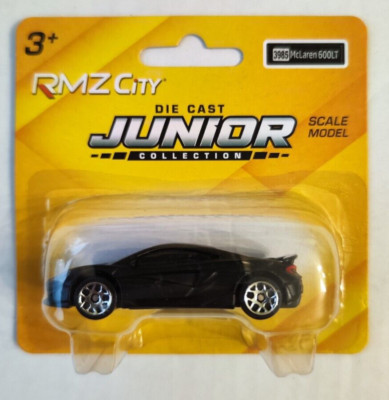 mclaren 600lt Black RMZ City 1/64 diecast car hotwheels matchbox