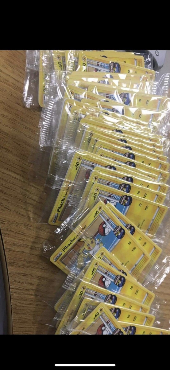 20 X Pokémon TCG Futsal: Pikachu On The Ball Limited Edition