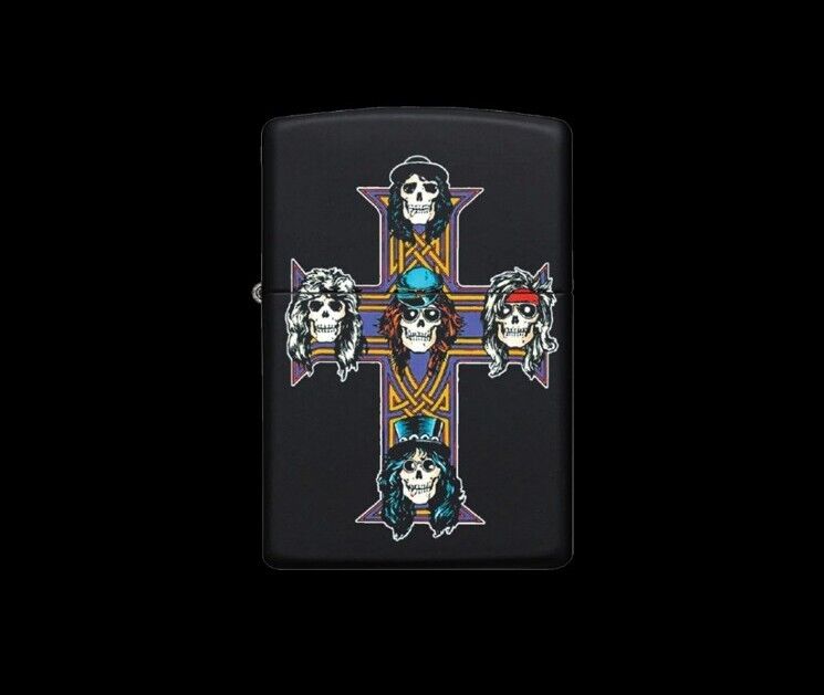 Genuine NEW Guns N' Roses Zippo Lighter feat. Appetite for Genuine NEW Guns N' Roses Zippo Lighter feat. Appetite for
