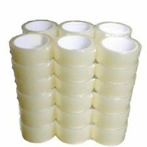 Heavy Duty Clear Buff Parcel Packing Tape Rolls 48mm x 66 Meter - Picture 6 of 8