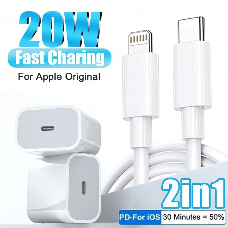 Cargador iPhone Original Tipo C de 20W Apple APPLE