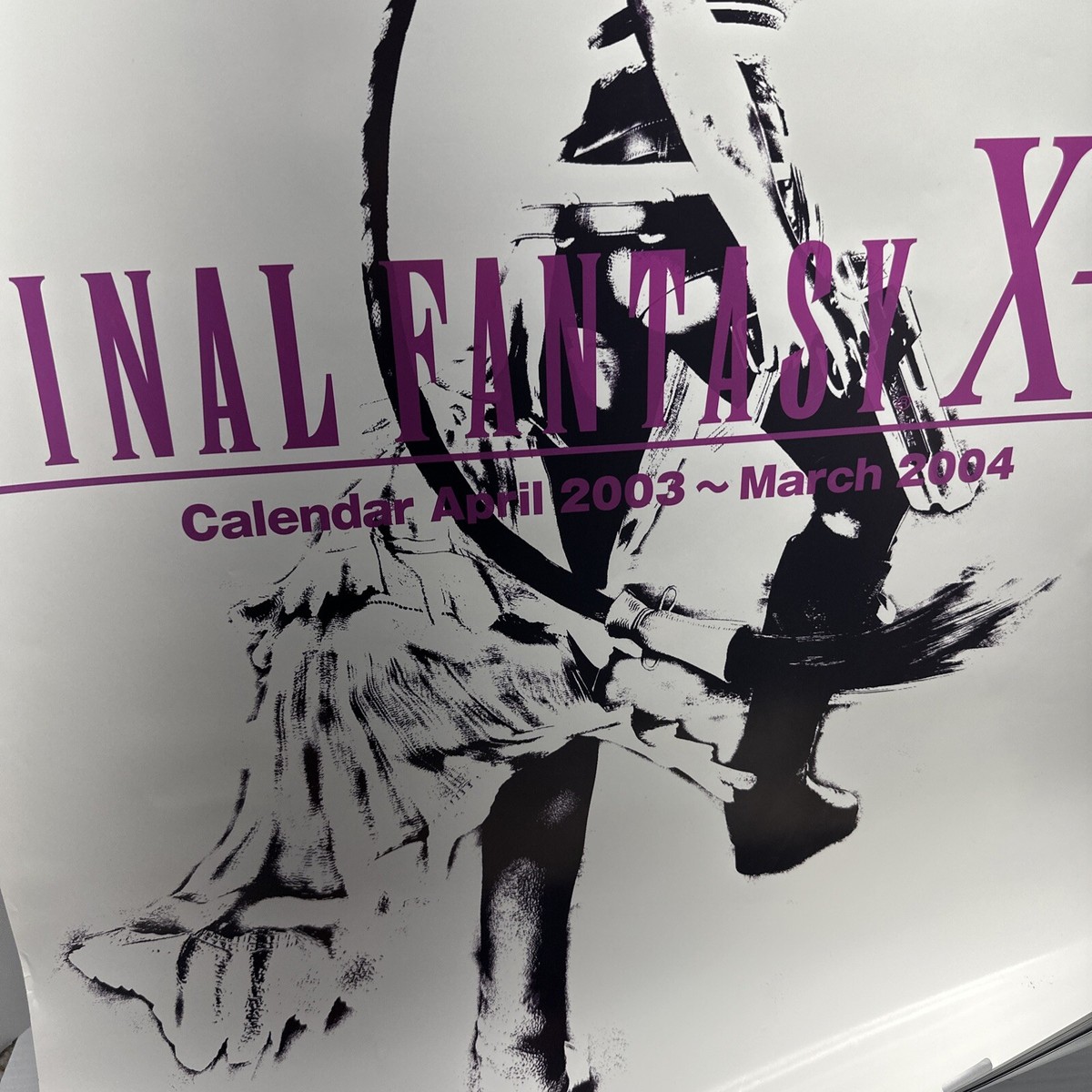 ファイナルファンタジーX-2 カレンダー　2003-2004 ファイナルファンタジーX-2 カレンダー 2003-2004 Final Fantasy